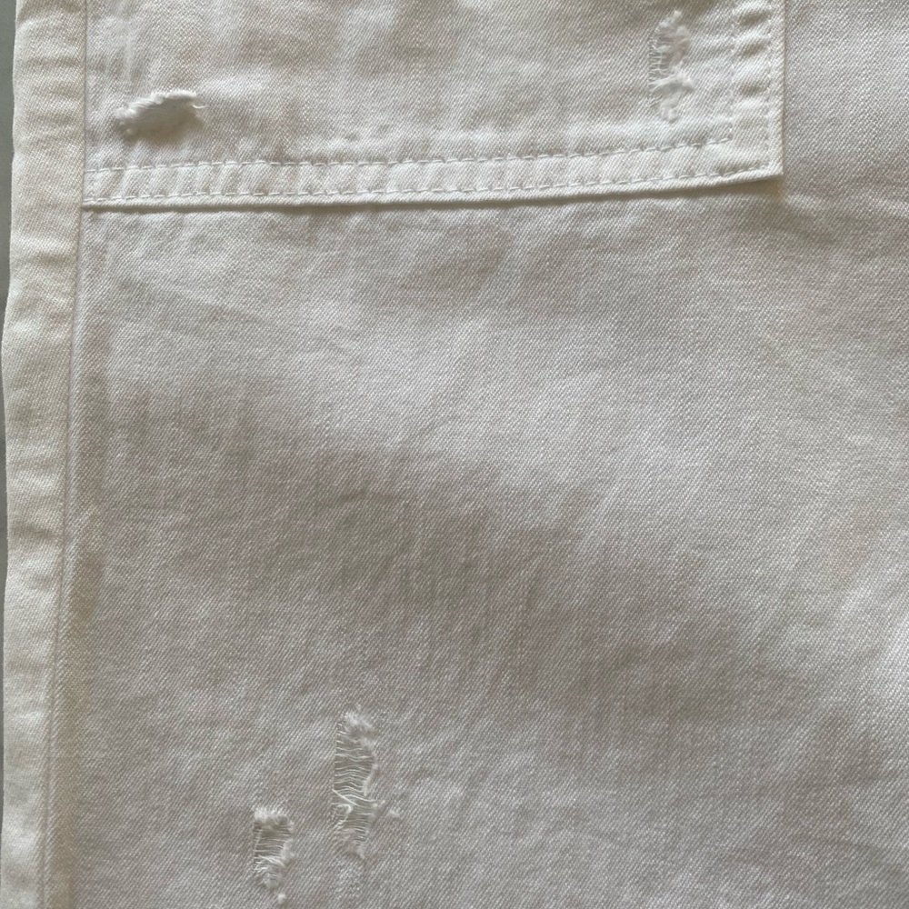 Aerie White Relaxed Drawstring Pants - Picture 8 of 9